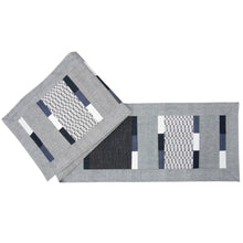 Load image into Gallery viewer, Table runner (Gray/Black)
