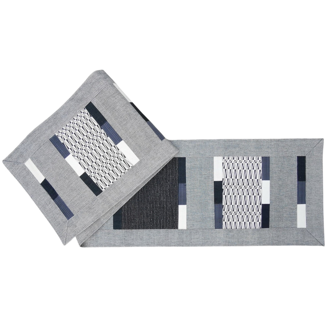 Table runner (Gray/Black)