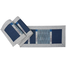 Load image into Gallery viewer, Table runner (Gray/Blue)
