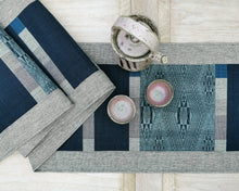 Load image into Gallery viewer, Table runner (Gray/Blue)
