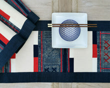 Load image into Gallery viewer, Table runner (Hmong/Navy)
