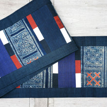 Load image into Gallery viewer, Table runner (Hmong/Navy)
