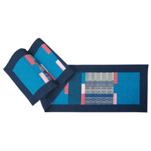 Load image into Gallery viewer, Table runner (Navy/Blue)
