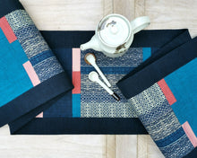Load image into Gallery viewer, Table runner (Navy/Blue)
