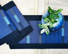 Load image into Gallery viewer, Table runner (Navy/Blues)
