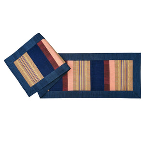 Table runner (Navy/Gold)