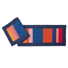 Load image into Gallery viewer, Table runner (Navy/Red)
