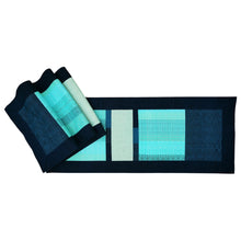 Load image into Gallery viewer, Table runner (Navy/Turquoise)
