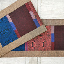 Load image into Gallery viewer, Table runner (Rust/Navy)
