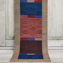 Load image into Gallery viewer, Table runner (Rust/Navy)
