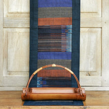 Load image into Gallery viewer, Table runner (Blue/Rust)
