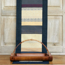 Load image into Gallery viewer, Table runner (Navy/Camel)
