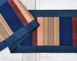 Table runner (Navy/Gold)