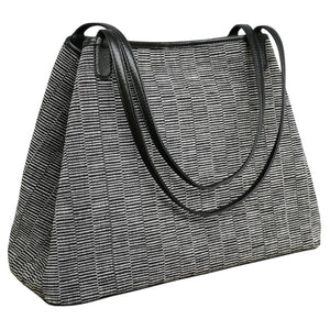 Shoulder bag "Cotton" (Black/Black)