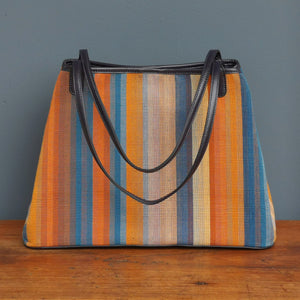 Shoulder bag (Orange/Stripe)