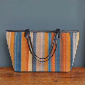 Shoulder bag (Orange/Stripe)