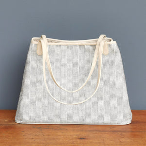 Shoulder bag "Cotton" (White/White)