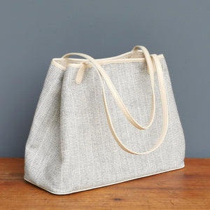 Shoulder bag "Cotton" (White/White)