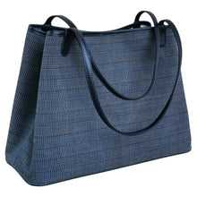 Load image into Gallery viewer, Shoulder bag &quot;Cotton&quot; (Navy/Brown)
