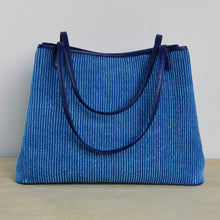 Load image into Gallery viewer, Shoulder bag &quot;Denim&quot;
