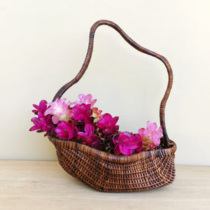 Rattan basket "Vine"