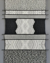 Load image into Gallery viewer, Wall hanging "Lao Naga" (Black/White)(short)
