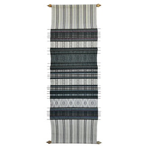 Wall hanging "Jarai Diamond" (White/Gray)(L)