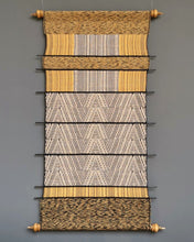 Load image into Gallery viewer, Wall hanging "Lao Naga" (Yellow/Cream)
