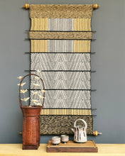 Load image into Gallery viewer, Wall hanging "Lao Naga" (Yellow/Cream)
