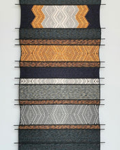Load image into Gallery viewer, Wall hanging &quot;Lao Naga&quot; (Orange/Charcoal)
