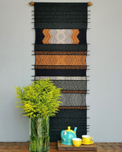 Load image into Gallery viewer, Wall hanging &quot;Lao Naga&quot; (Orange/Charcoal)
