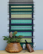 Load image into Gallery viewer, Wall hanging &quot;Nan Flower&quot; (Green/Charcoal)(M)
