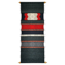 Load image into Gallery viewer, Wall hanging &quot;Lao Naga&quot; (Red/Charcoal)
