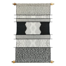 Load image into Gallery viewer, Wall hanging "Lao Naga" (Black/White)(short)
