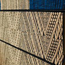 Load image into Gallery viewer, Wall hanging "Lao Naga" (Blue/Cream)
