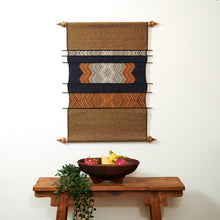 Load image into Gallery viewer, Wall hanging "Lao Naga" (Gold/Charcoal)
