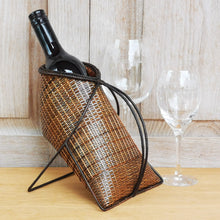 Load image into Gallery viewer, Wine holder basket (Brown)
