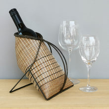 Load image into Gallery viewer, Wine holder basket (Light brown)
