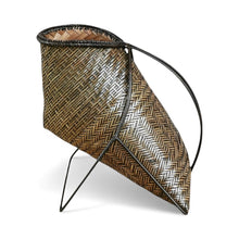 Load image into Gallery viewer, Wine holder basket (Charcoal/Black)
