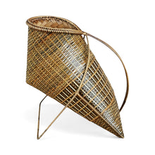 Load image into Gallery viewer, Wine holder basket (Honey brown/Dark brown)
