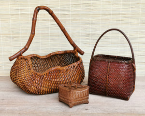 Bamboo basket "Shan"