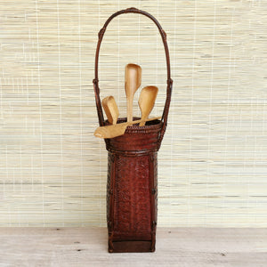 Bamboo basket "Ikebana"