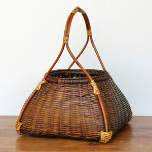 Bamboo basket "Lao Kitchen" with handle