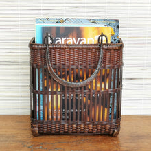 Load image into Gallery viewer, Bamboo shopping basket
