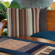 Load image into Gallery viewer, Cushion cover "Cotton" (Brown/Stripe)(M)
