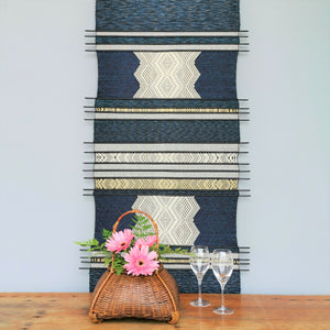 Wall hanging "Blue echo"