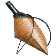 Load image into Gallery viewer, Wine holder basket (Honey brown)
